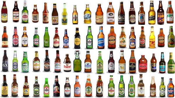different types of beer