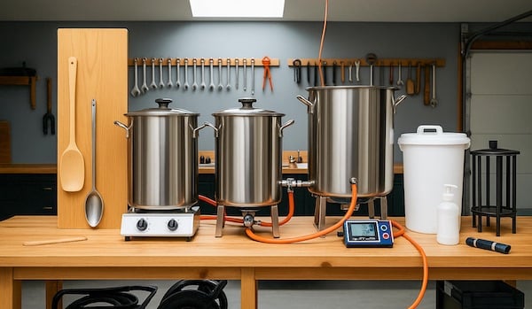 home brewing equipment