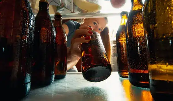 beers in the fridge
