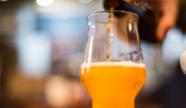 cloudy beer